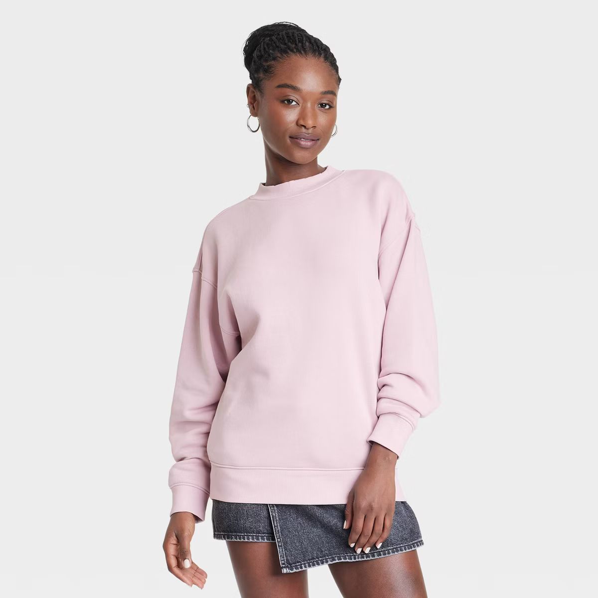 Women's Leisure Studio Oversized Pullover Sweatshirt - Universal Thread™ | Target