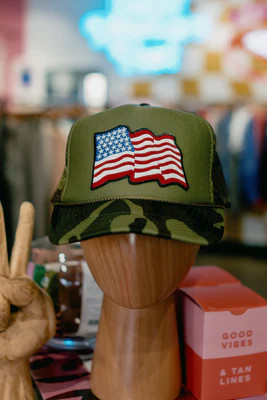 Old Glory Trucker | Ascot + Hart