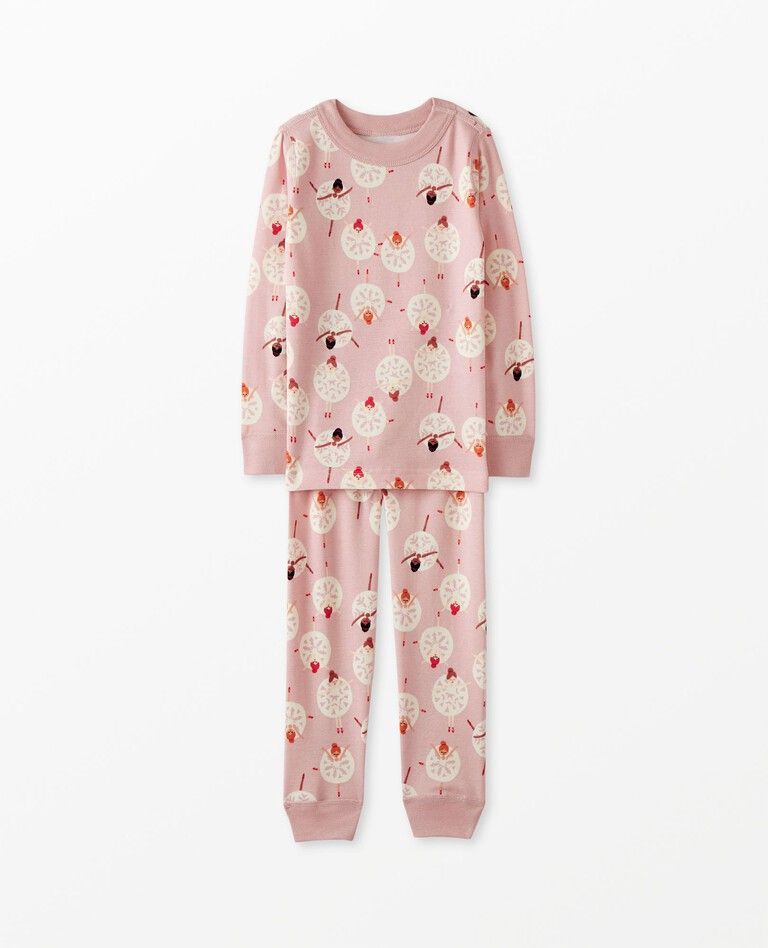 Holiday Print Long John Pajama Set | Hanna Andersson