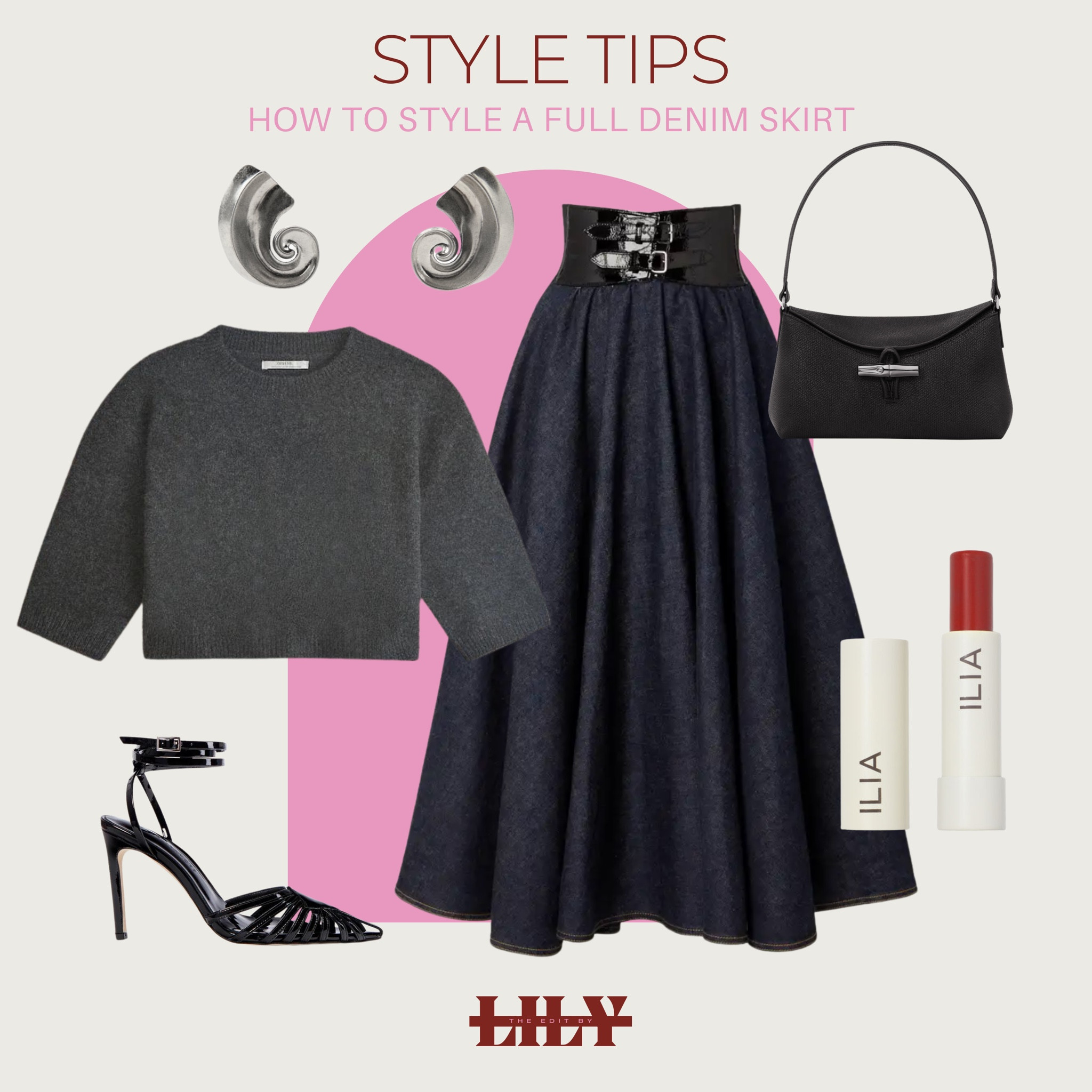 How to style a full denim skirt 

#LTKSeasonal #LTKstyletip #LTKeurope