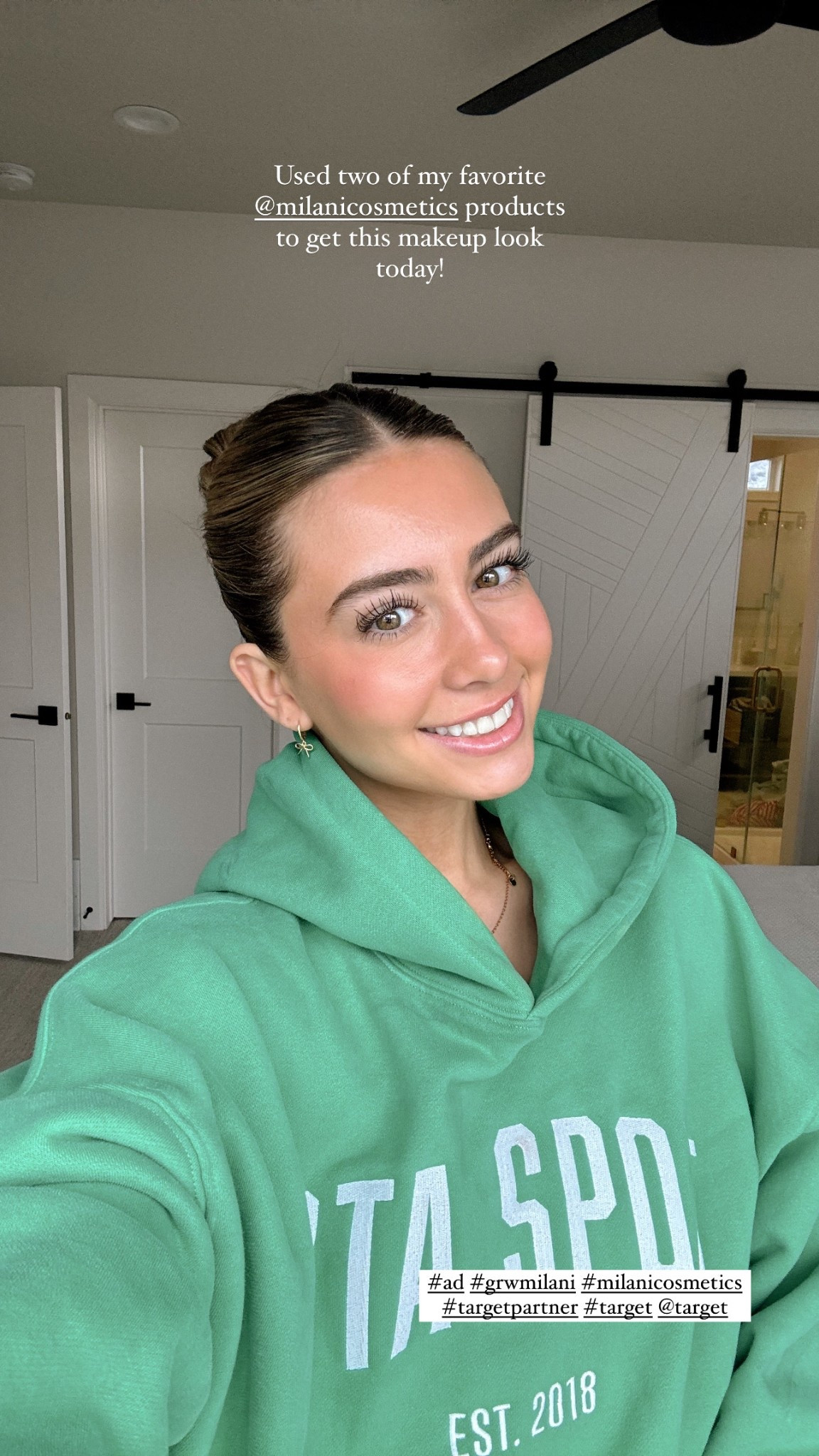 #AD @‌milanicosmetics 2 staples in my makeup routine are the Milani Highly Rated Lash Extensions Tubing Mascara and the Milani Stay Put Tinted Brow Mousse! Shop in store or online @‌target 🤍 #grwmilani #milanicosmetics #targetpartner #target @‌shop.ltk 