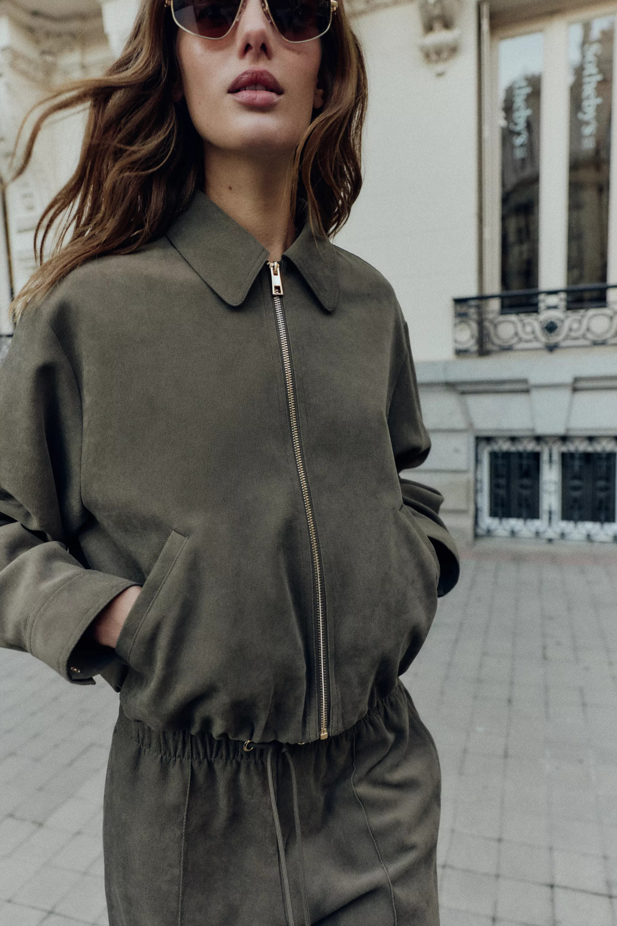 VOLUME BOMBER JACKET | Zara US