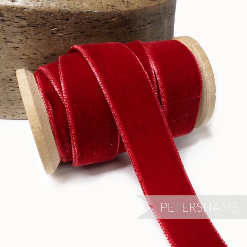 23mm French Velvet Ribbon for Millinery Hat Trimming & Crafts - Etsy UK | Etsy (UK)