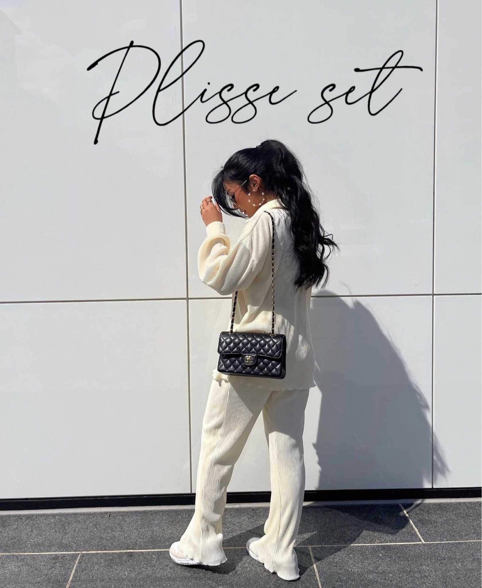 This Plisse set is perfect for Spring and Summer! I have it in multiple colors 🤍✨ Pair it with heels to dress it up or with sneakers to keep it casual like I did 🤍 

#LTKstyletip #LTKFind