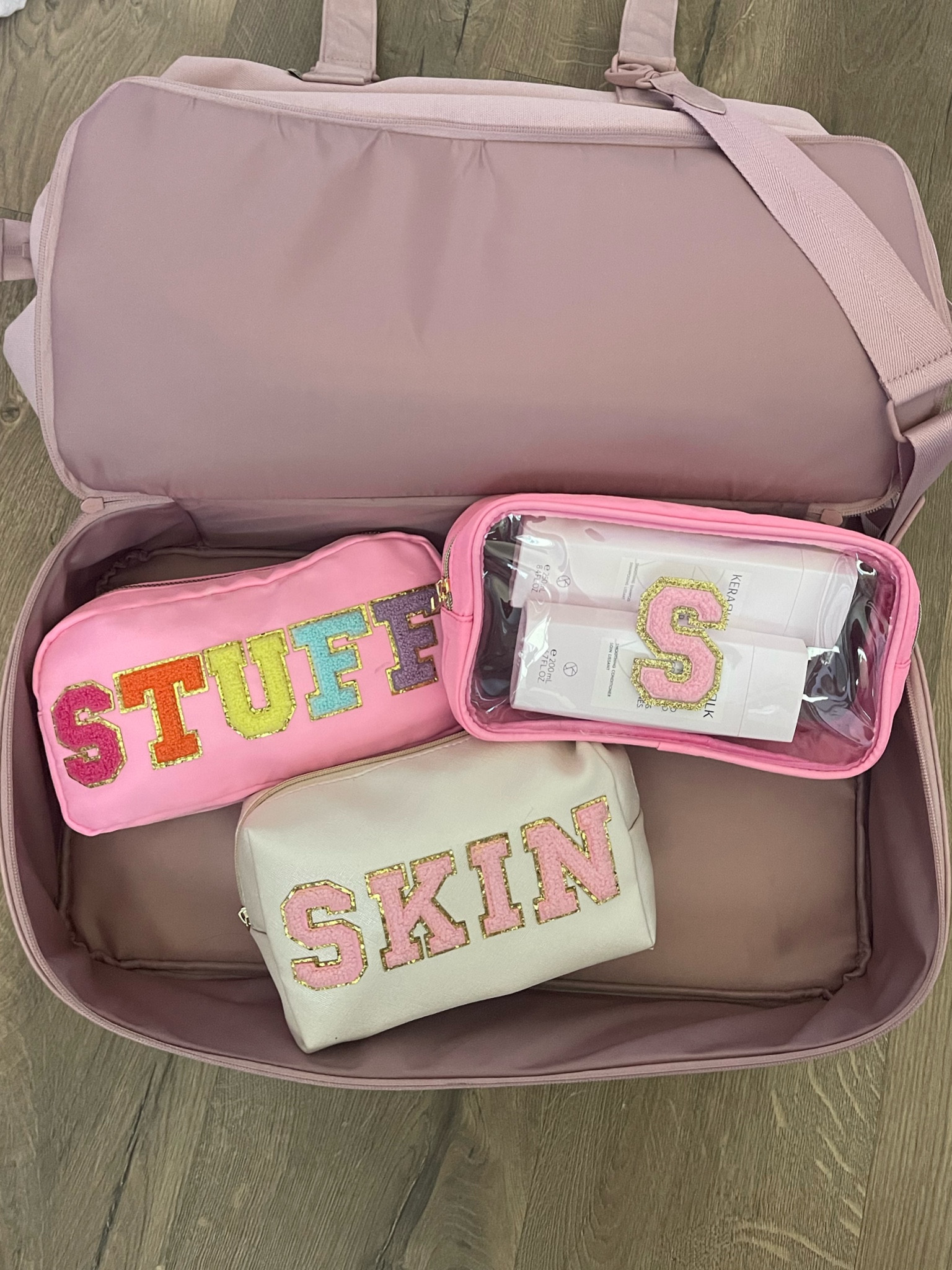 My favorite travel bags!! So cute and also handy! ✈️💗 they fit perfectly in my BEIS bag! 

#LTKbeauty #LTKbag #LTKcanada