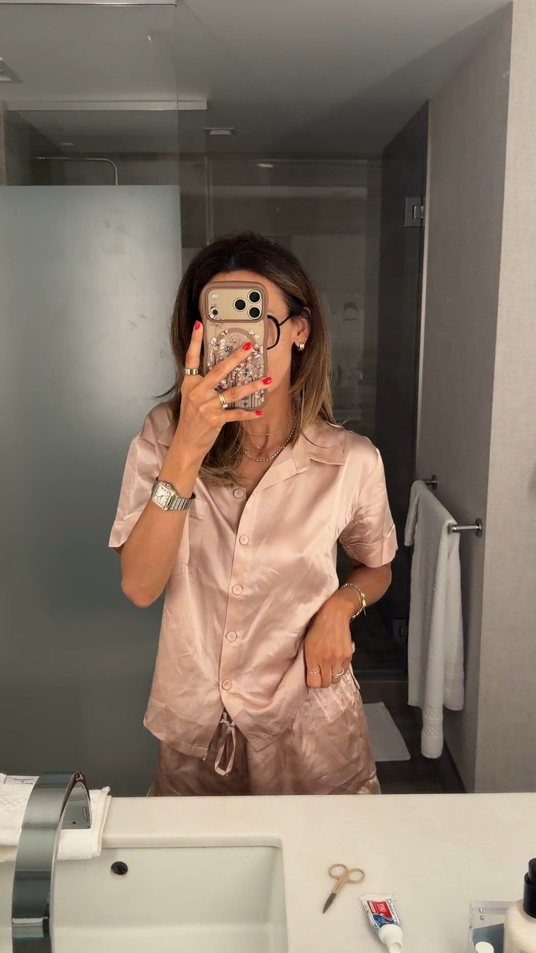Truly such a great pj set, 100% mulberry silk, washable, perfect for the hot sleeper. Wearing a size small

#LTKmorningroutine #LTKSeasonal #LTKOver40