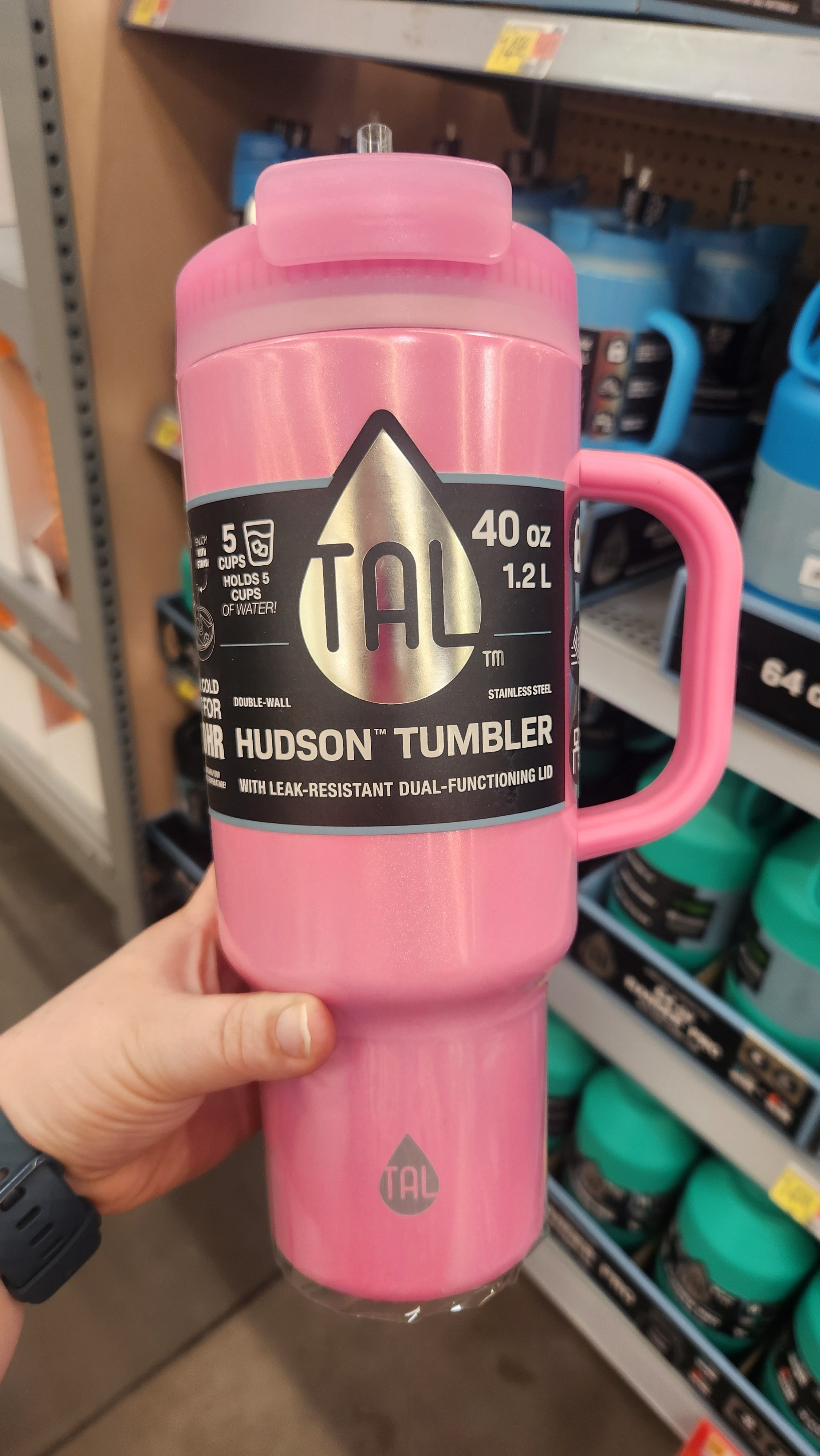 Tal 40 oz tumblers available at Walmart for under $15, come in Matte and Shimmer colors. 

#LTKGiftGuide #LTKfindsunder50 #LTKtravel