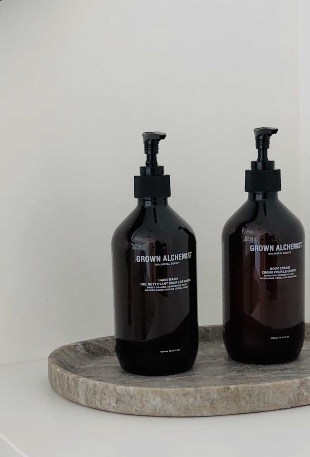 My favorite Grown Alchemist hand soap, body lotion and hand cream. They smell amazing. So pretty in a primary or guest bathroom! 

#LTKparties #LTKHoliday #LTKhome