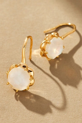 Stone Fishhook Drop Earrings | Anthropologie (US)