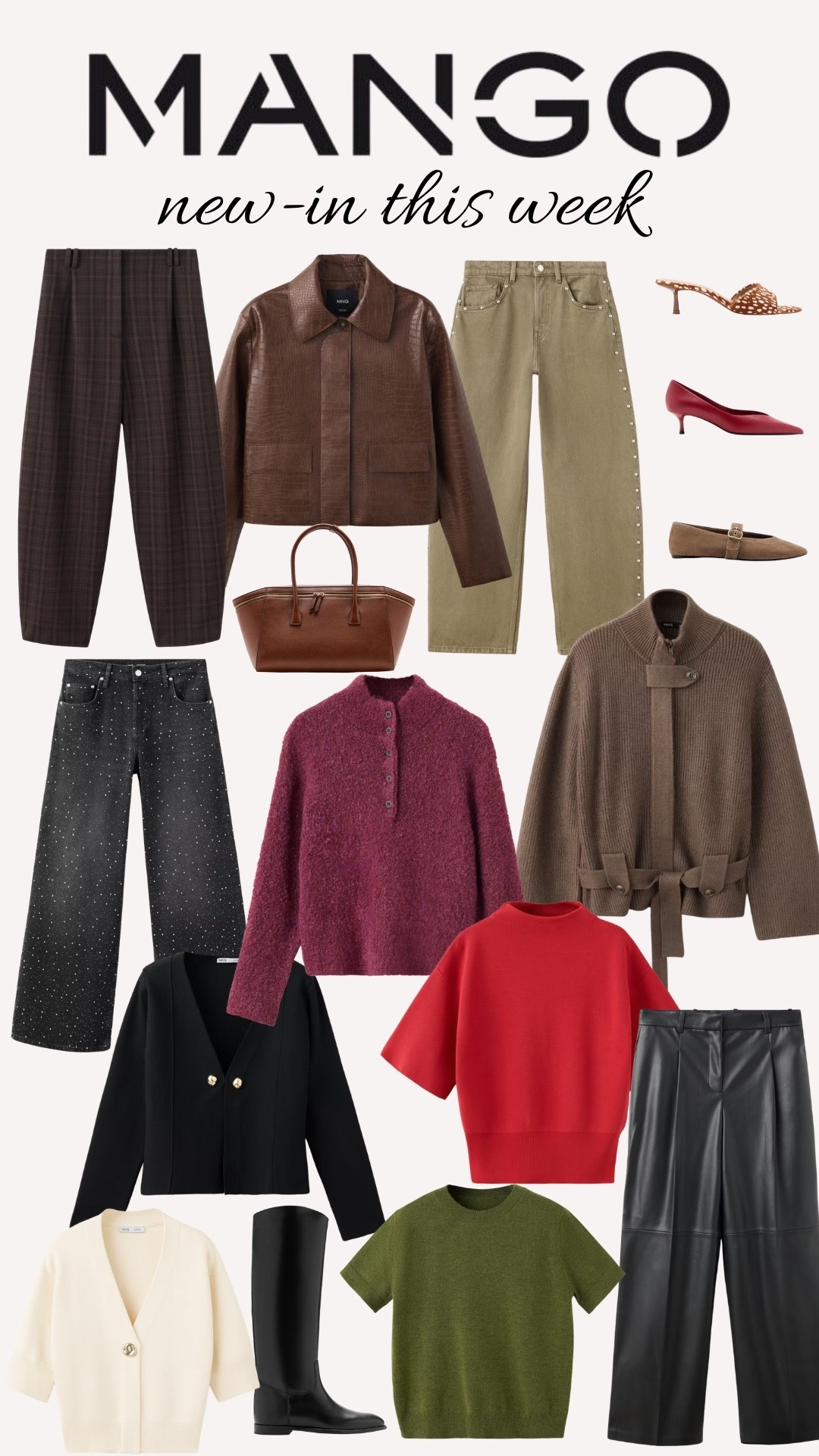 MANGO NEW-IN🍂🤎✨ wow Mango has some amazing basics and statement pieces for fall! Also love love love their bag and shoe collection at the moment!

#LTKFashionMonth #LTKautumn #LTKstyletip