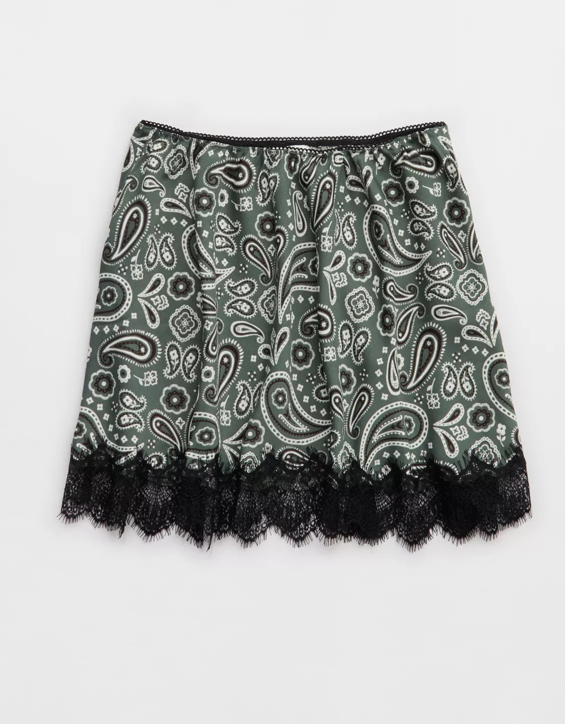 Aerie Festival Satin Mini Skirt | American Eagle Outfitters (US & CA)