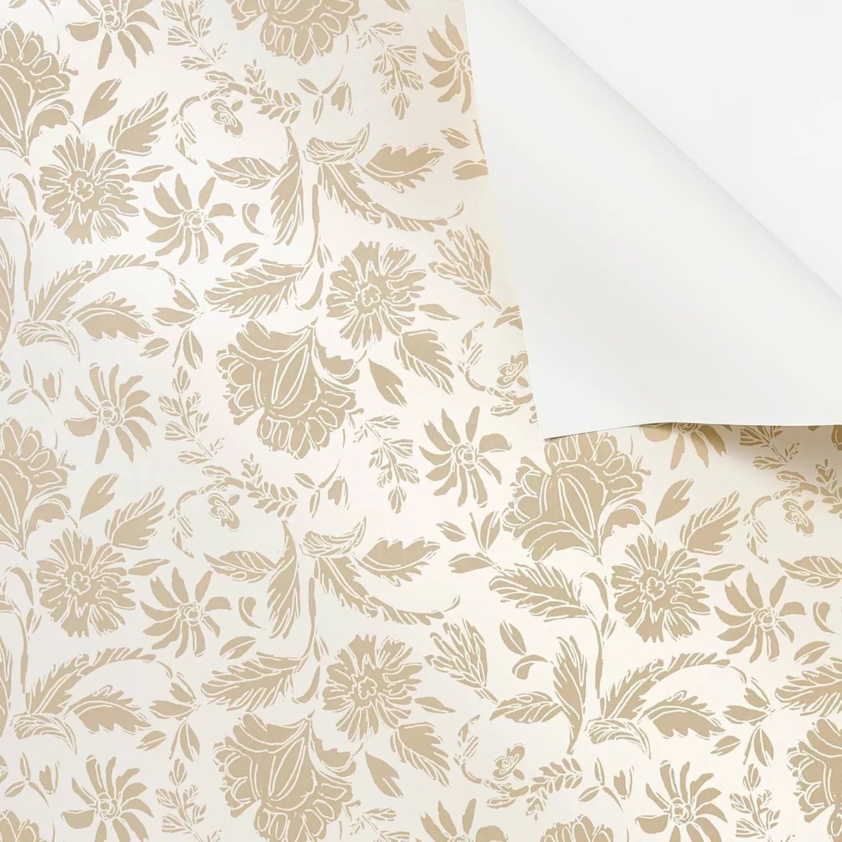 Floral Striped Wallpaper Pearl - Threshold™ designed with Studio McGee | Target