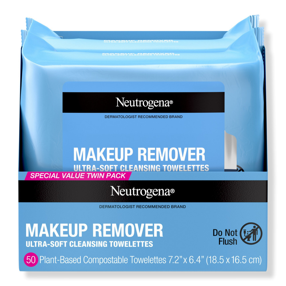 Neutrogena Makeup Remover Cleansing Towelettes, Twin Pack | Ulta