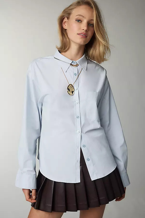Shrunken Bennet Buttondown Shirt by Maeve | Anthropologie (US)