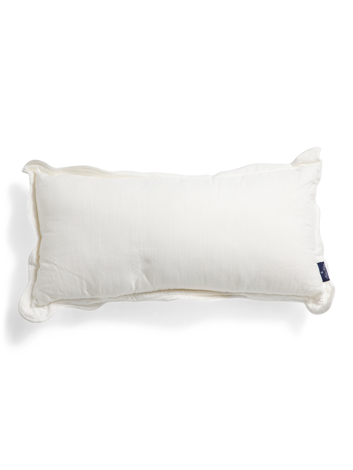 Indoor Outdoor 14x28 Pillow With Scalloped Edging | TJ Maxx