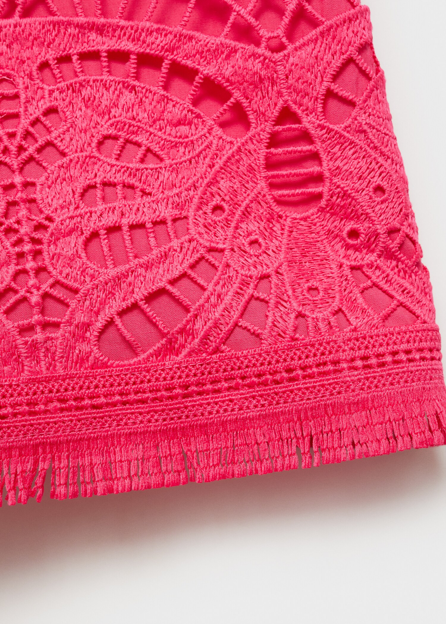 Crochet knitted shorts - Women | MANGO USA | Mango (US/MX/AU)