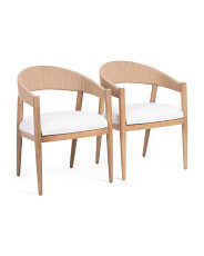 Set Of 2 23x30.25 Gracie Dining Chairs | TJ Maxx