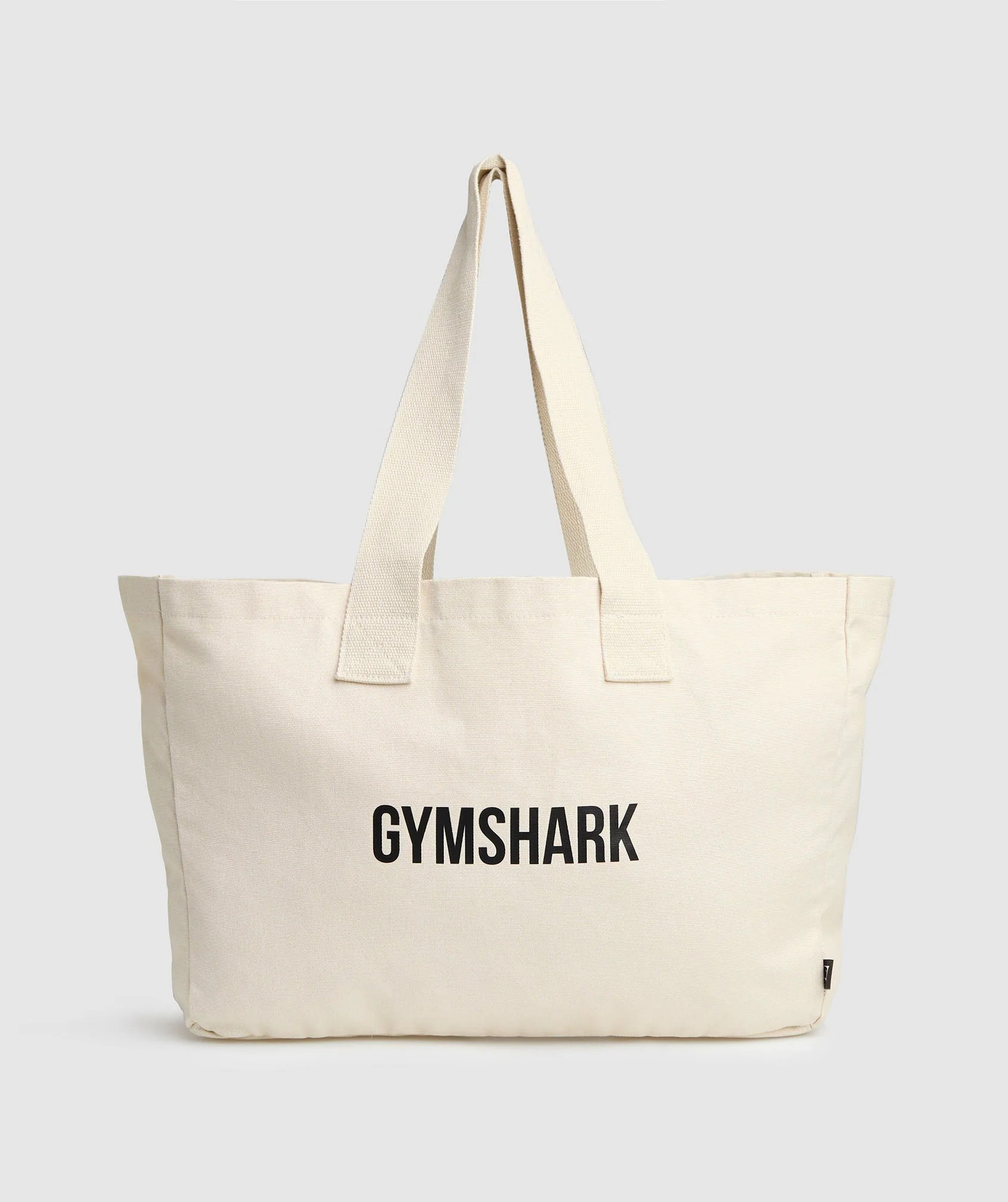 Gymshark Oversized Canvas Tote - Ecru White | Gymshark UK