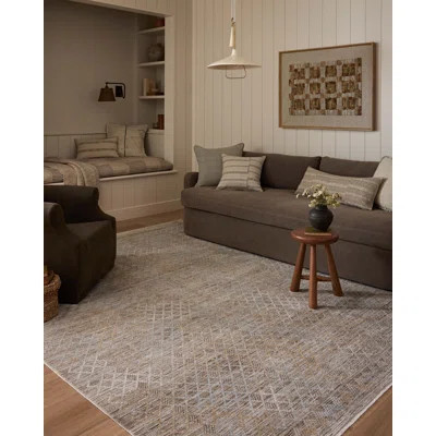 Amber Lewis x Loloi Cali Taupe / Multi Area Rug | Wayfair North America