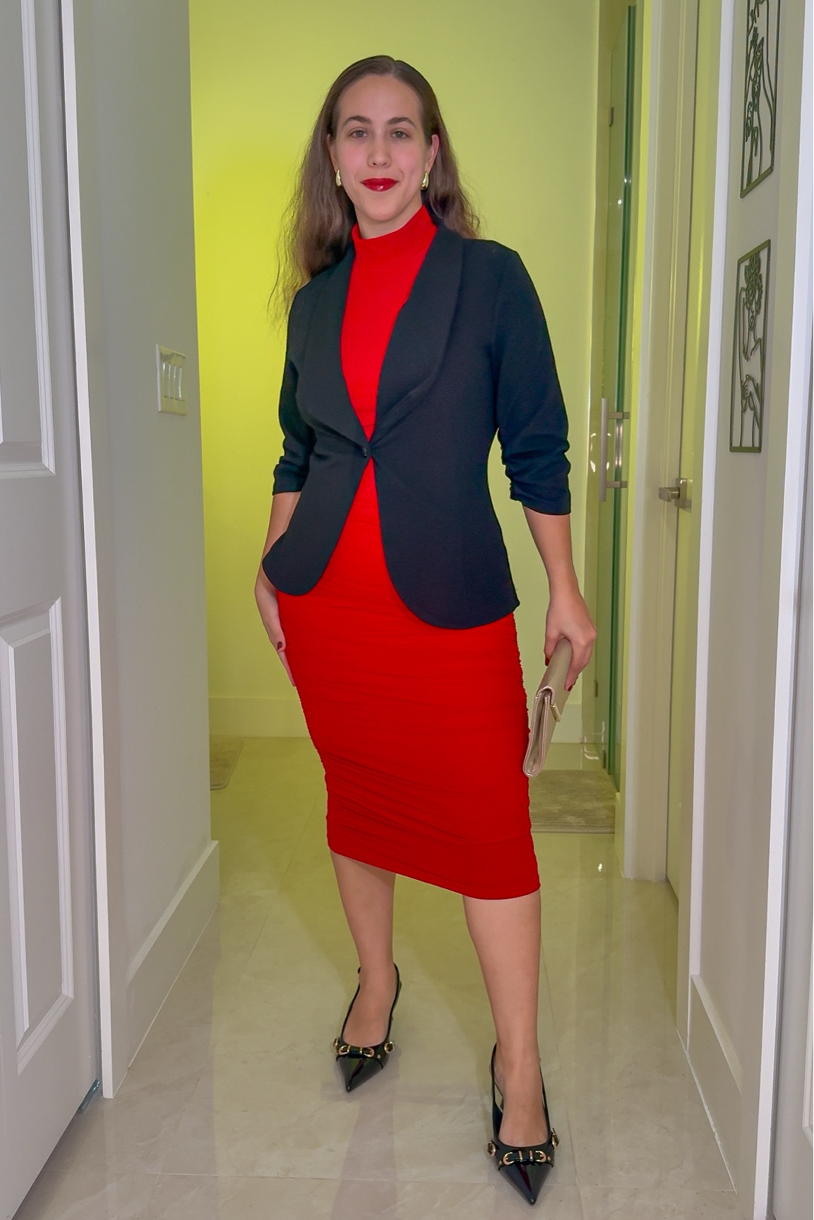 A red dress and lips can take you places ❤️💋 #thanksgiving #thanksgivingdinner #affordablefashion #officelook #amazonfashion

#LTKSaleAlert #LTKFindsUnder50 #LTKMidsize