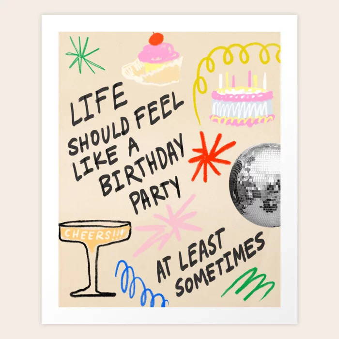 Good Times Art Print by Chromoeye | Society6