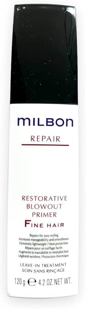 Milbon Repair Restorative Blowout Primer FINE Hair 4.2 oz | Amazon (US)