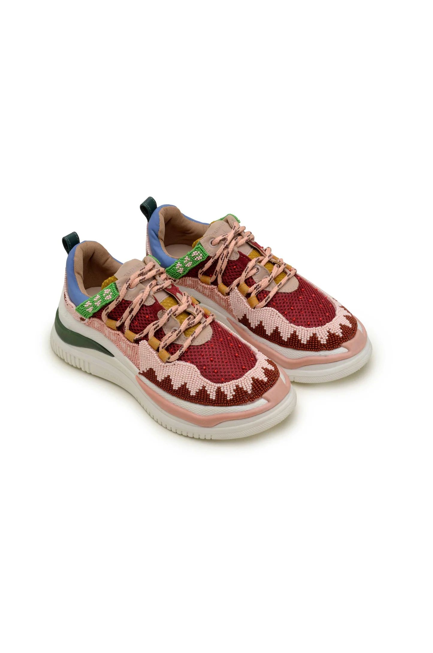 Multicolored Embroidered Sneaker | FarmRio