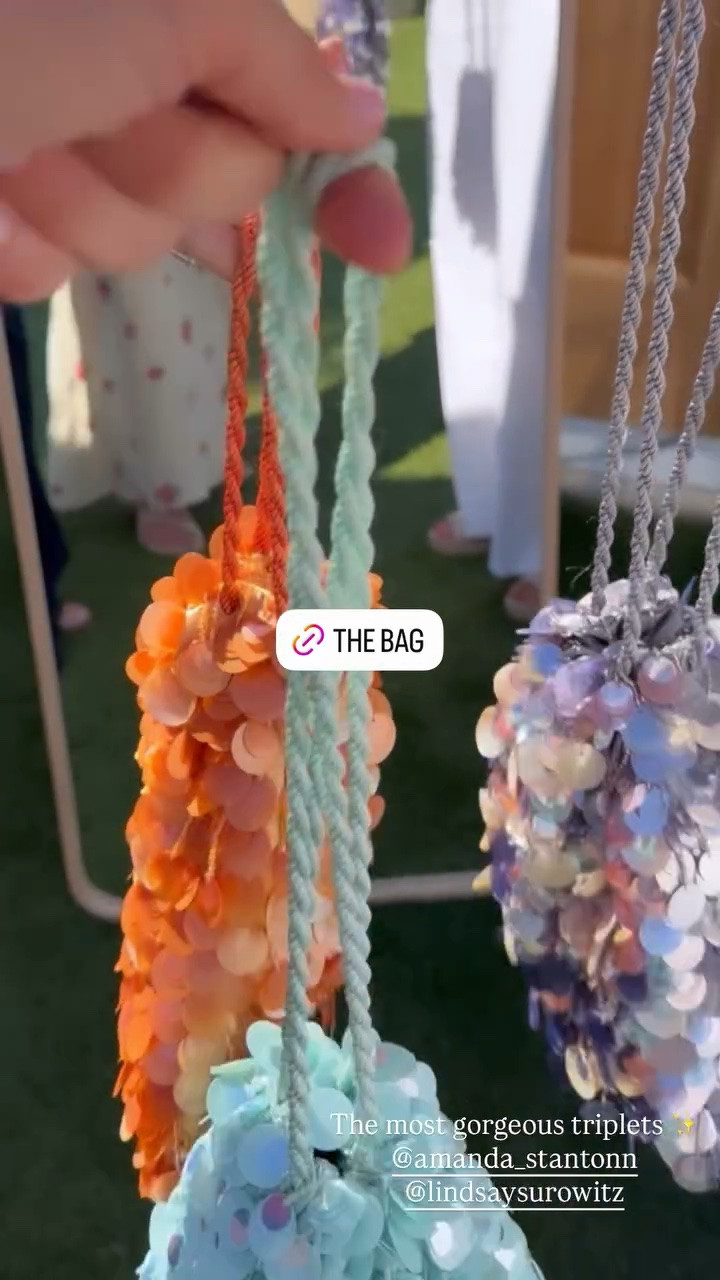 The most gorgeous triplet bags ✨ Lizzie Fortunato gala bags, linking in a different color and similar looks!

#LTKSeasonal #LTKootd
