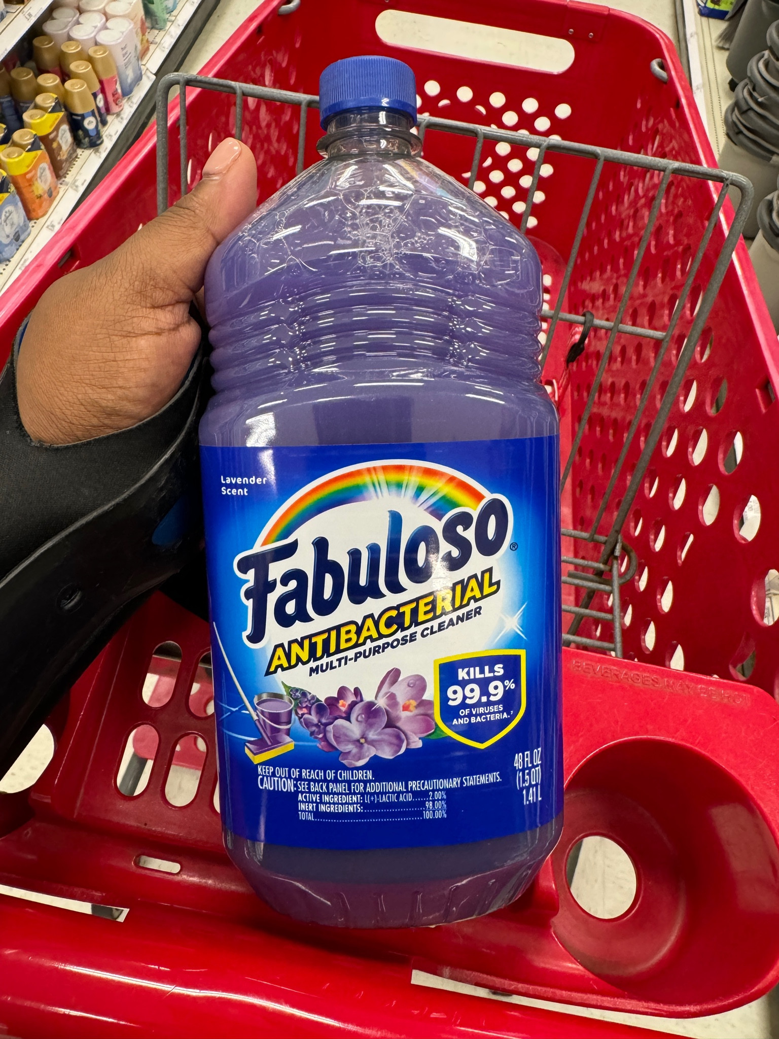 With a 4 year old in school and a new baby, I’m doing everything I can to keep the germs away. 

I love that Fabuloso has an antibacterial version of their amazing multipurpose cleaner. #cleaning #cleanhome #cleaningsupplies

#LTKFamily #LTKHome