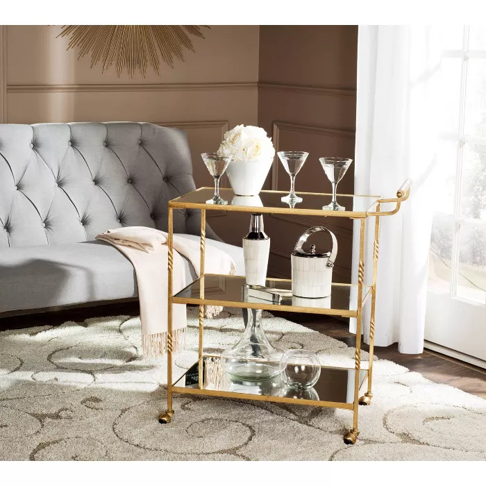 Cleopatra Bar Cart - Safavieh® | Target