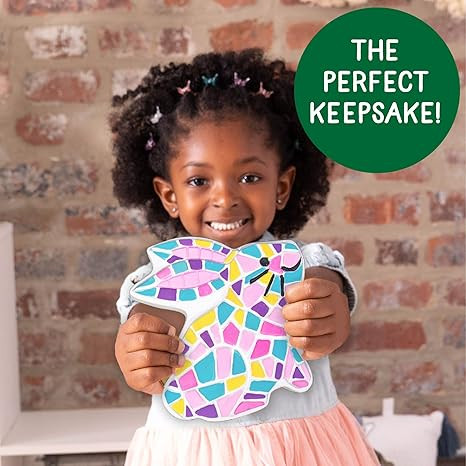 Creative Roots Paint Your Own Bunny Garden Stone, Craft Kits, Stepping Stones Kit for Kids, Ceram... | Amazon (US)