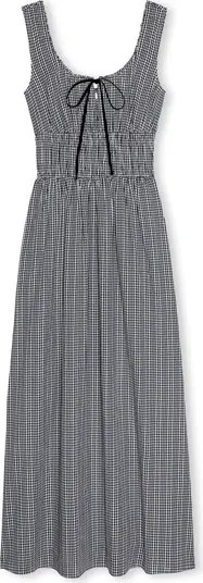 Jordie Gingham Sleeveless Maxi Dress | Nordstrom