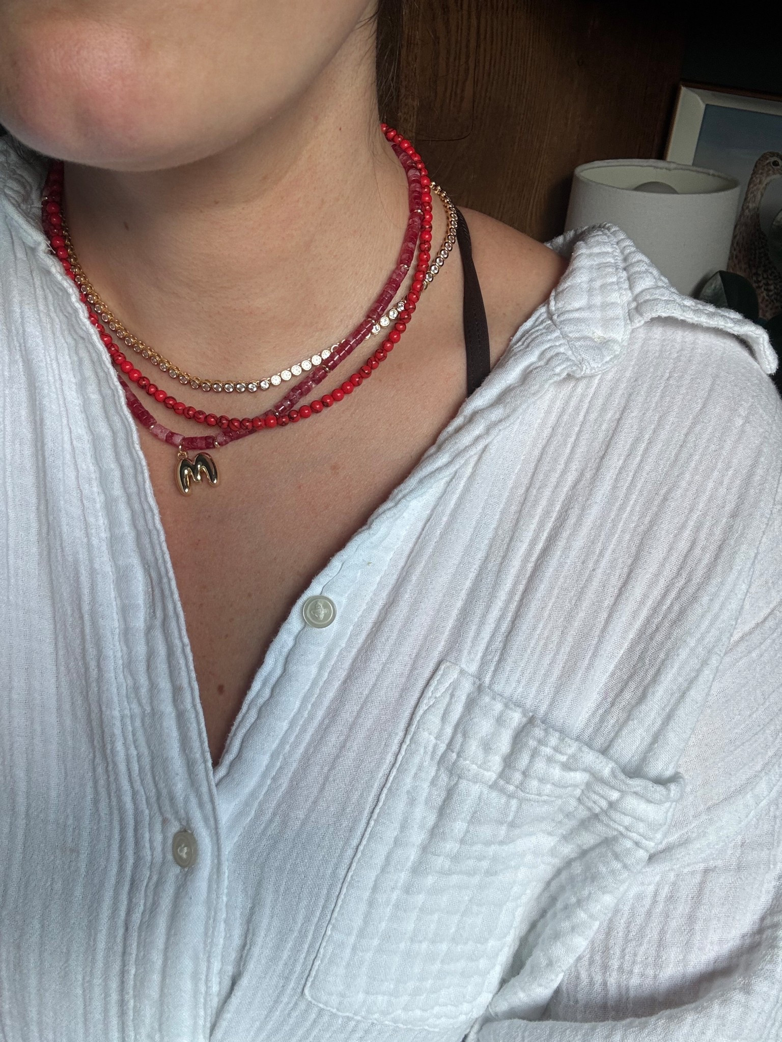 High low necklace stack. Sale alert. My tennis necklace is 25% off with code tennis! 

Affordable necklaces. Amazon find. Amazon necklace. Beaded necklace. Tennis necklace. Lab grown tennis necklace. Red necklace. Red beaded necklace. Initial necklace. Necklace stack. LTKsalealert. Ltkfindsunder50. LTKseasonal. 

#LTKSeasonal #LTKSaleAlert #LTKFindsUnder50