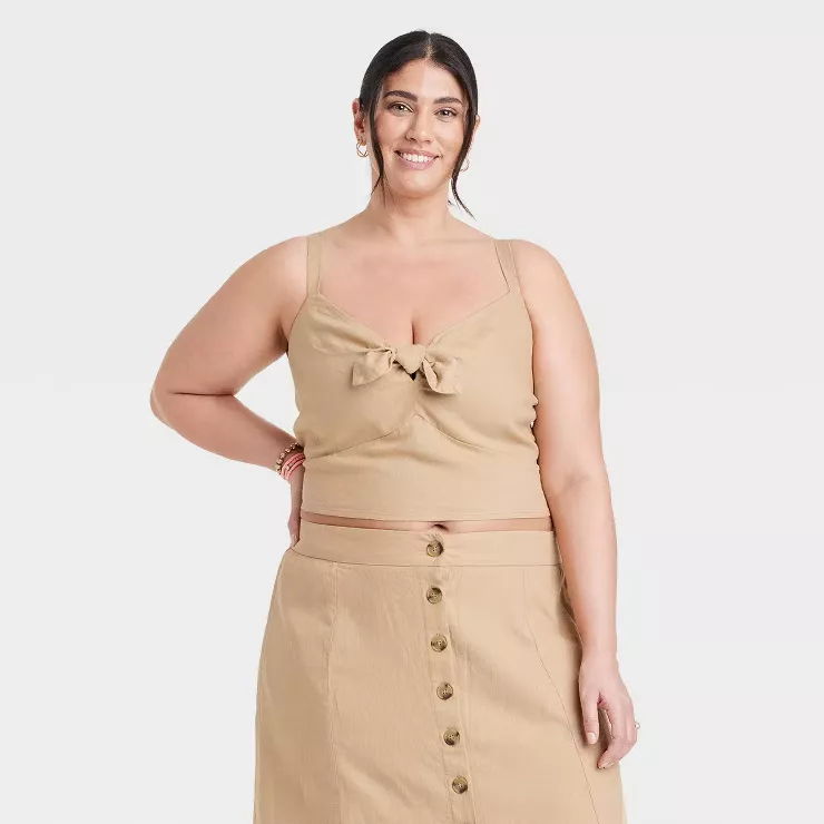 Target womens khaki clearance skirt