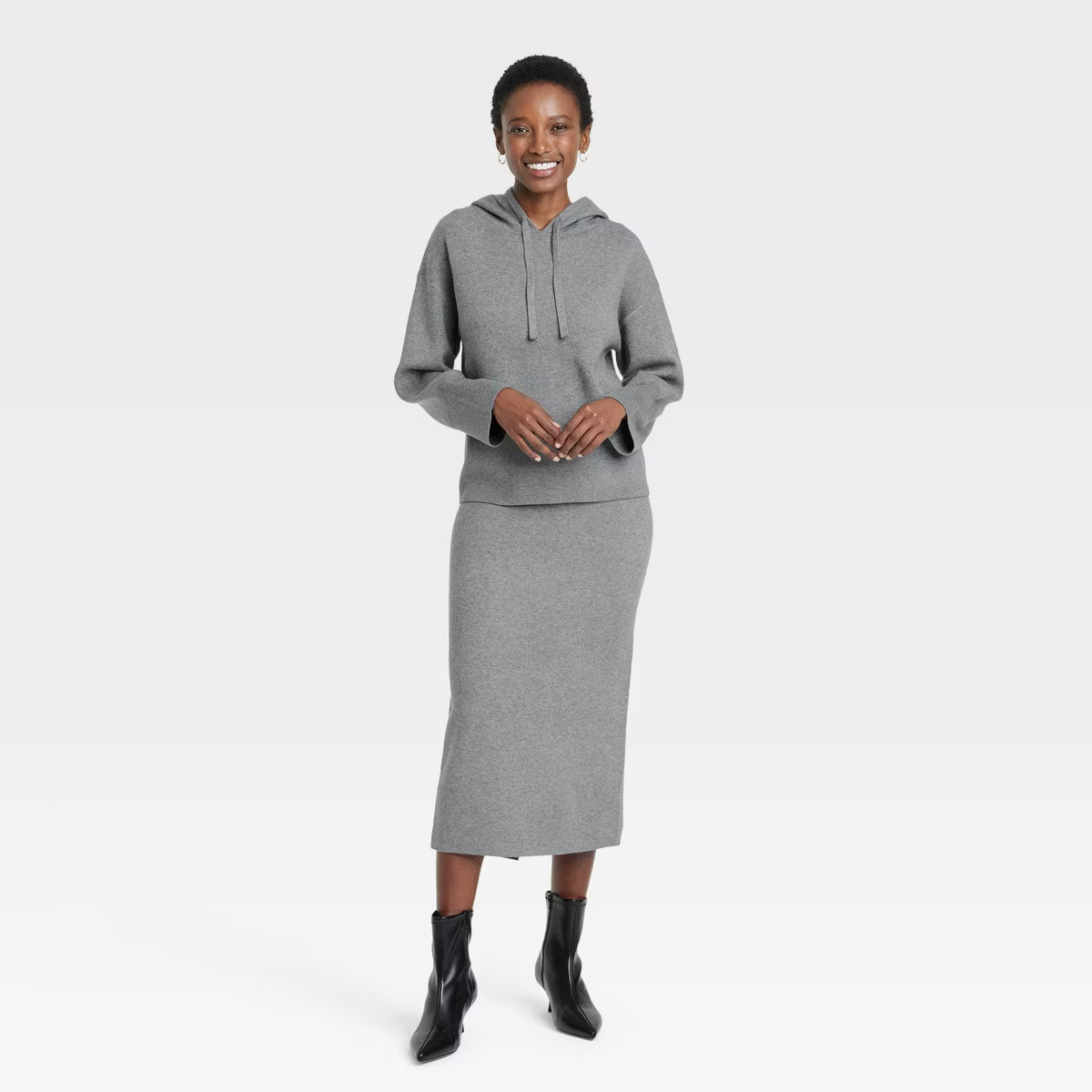 Women's Cozy Knit Hoodie Sweatshirt - A New Day™ | Target