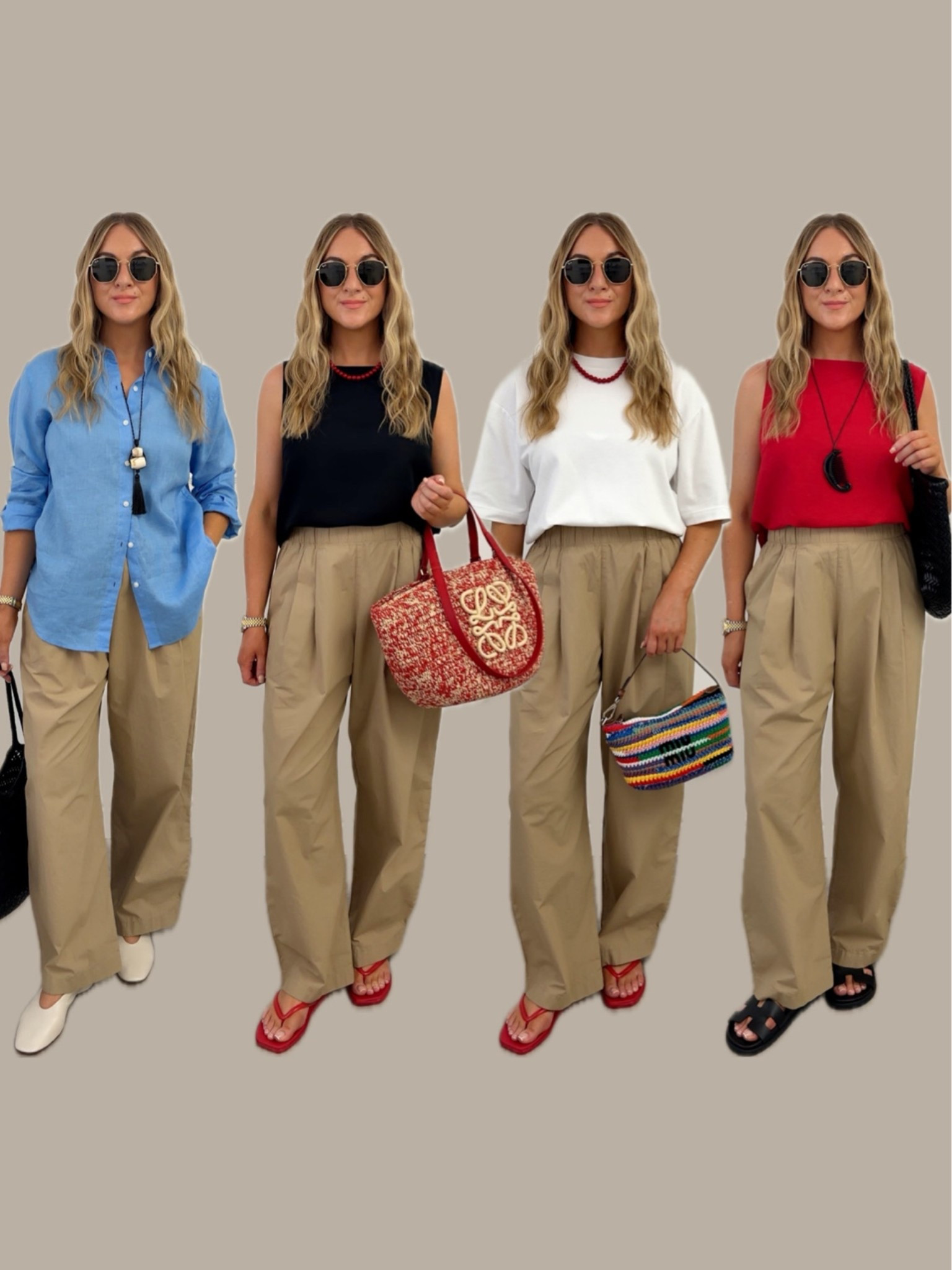 Uniqlo trousers outfit ideas for casual and work

#LTKsummer #LTKworkwear #LTKstyletip