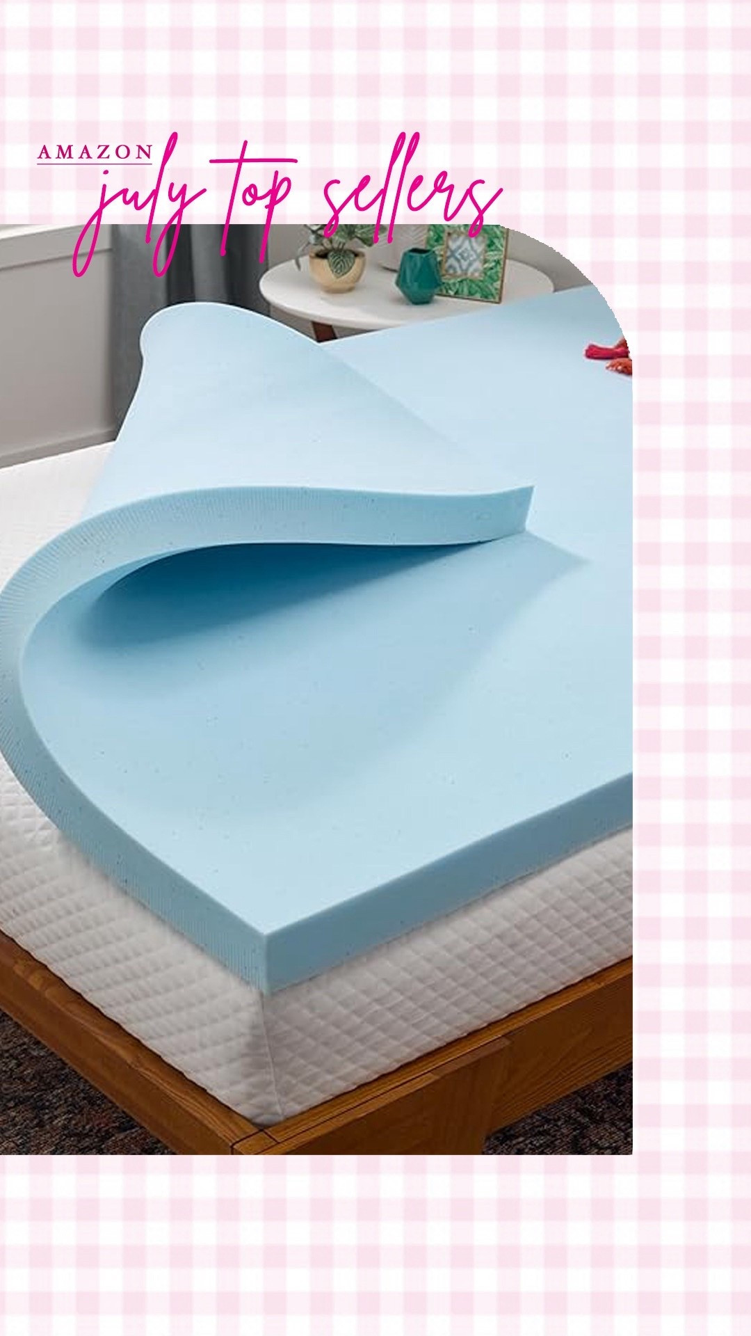 The best mattress topper! Great for any college kid headed back to dorm life.