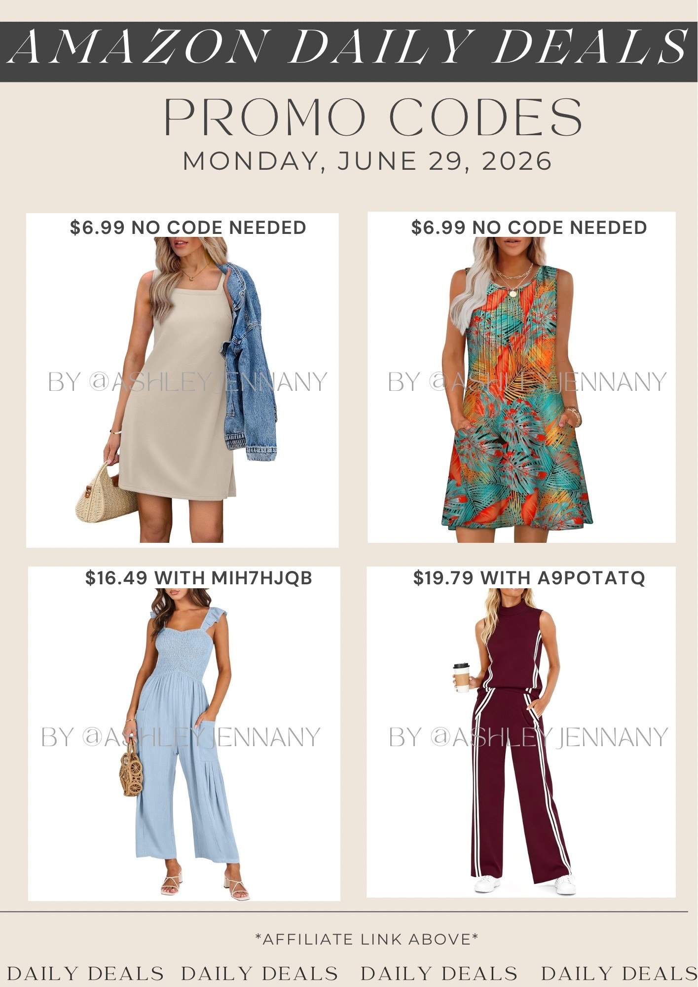 Amazon deals

#LTKSaleAlert #LTKMidsize #LTKootd