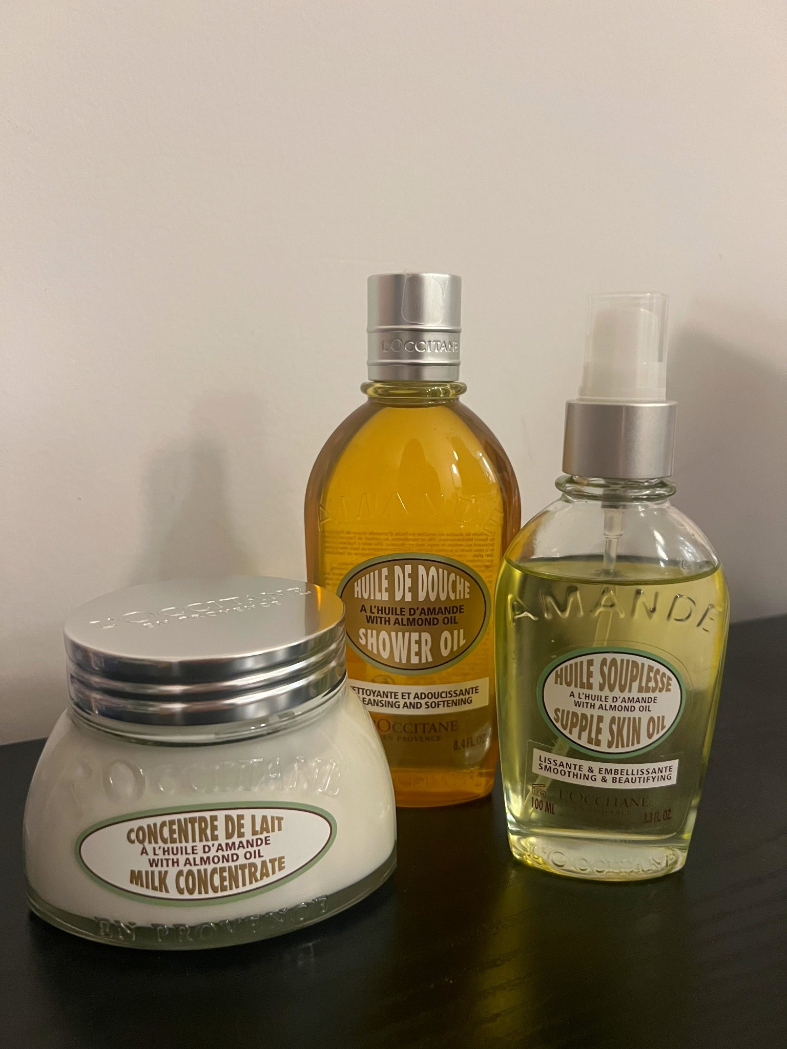 This month I decided to try out L’occitane trending products including the in-shower body oil, supple skin oil, and body butter. I can confirm I’m obsessed with all three! I love the way it smells. It has a light almond/vanilla scent that will leave you feeling so cozy.

My skin has also never looked better! It makes you look so hydrated without feeling greasy and thick. If you self-tan, these products will not only make it go on better but last longer! These are a summer must-have and I’ll be re-purchasing. Grab them during the upcoming sephora sale!

#LTKBeauty #LTKgrwm #LTKselfcare
