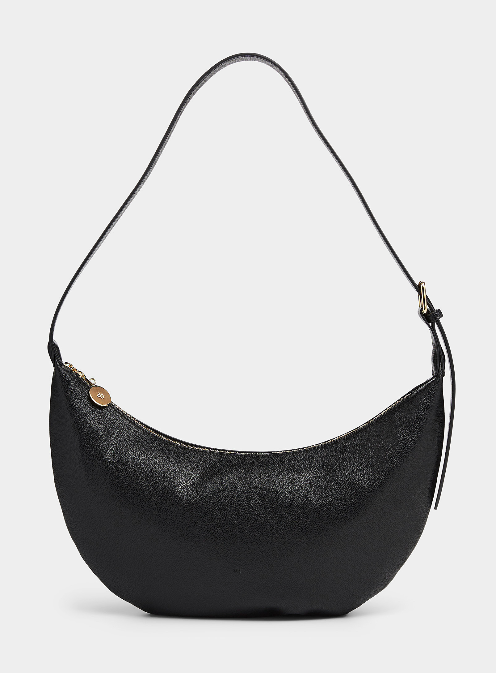 Ela - Minimalist crescent bag (Women, Black, ONE SIZE) | Simons
