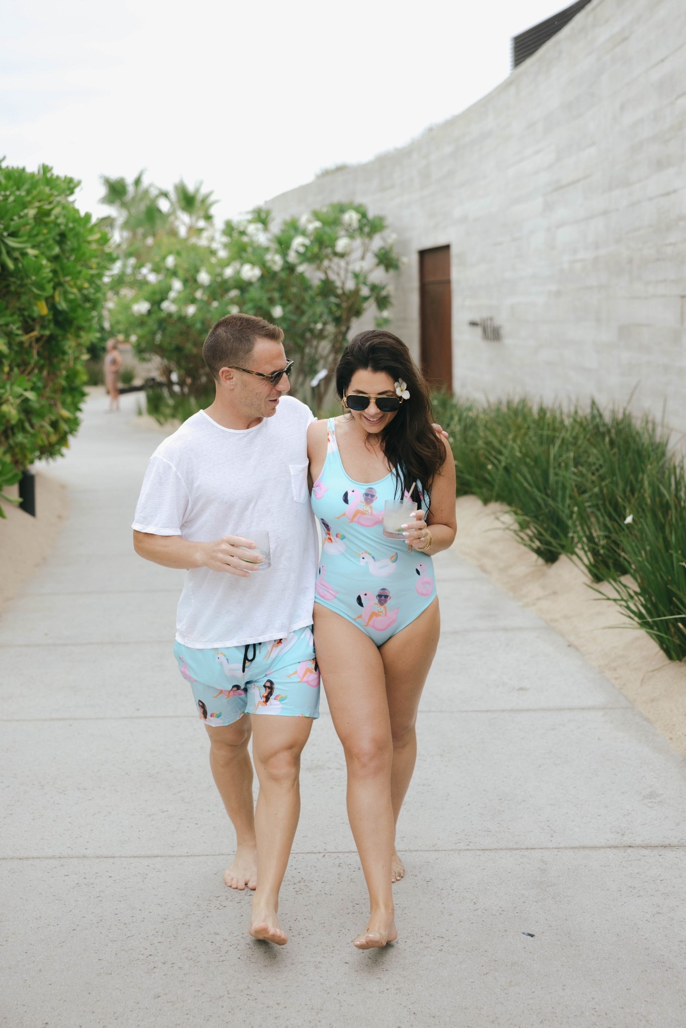 Customized bathing suits matching!!

#LTKSeasonal #LTKSwim #LTKTravel