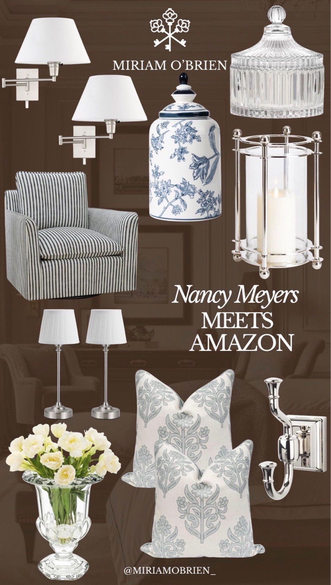 Nancy Meyers Meets Amazon 

Follow me @miriamobrien IG and TikTok 

#amazon#amazonhomedecor

#LTKSeasonal #LTKHome #LTKOver40