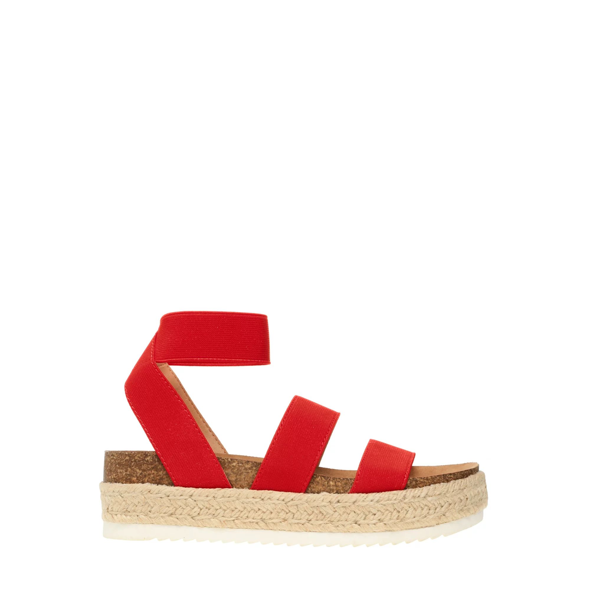 Time and Tru Women's Flatform Sandals (Wide Widths Available) | Walmart (US)