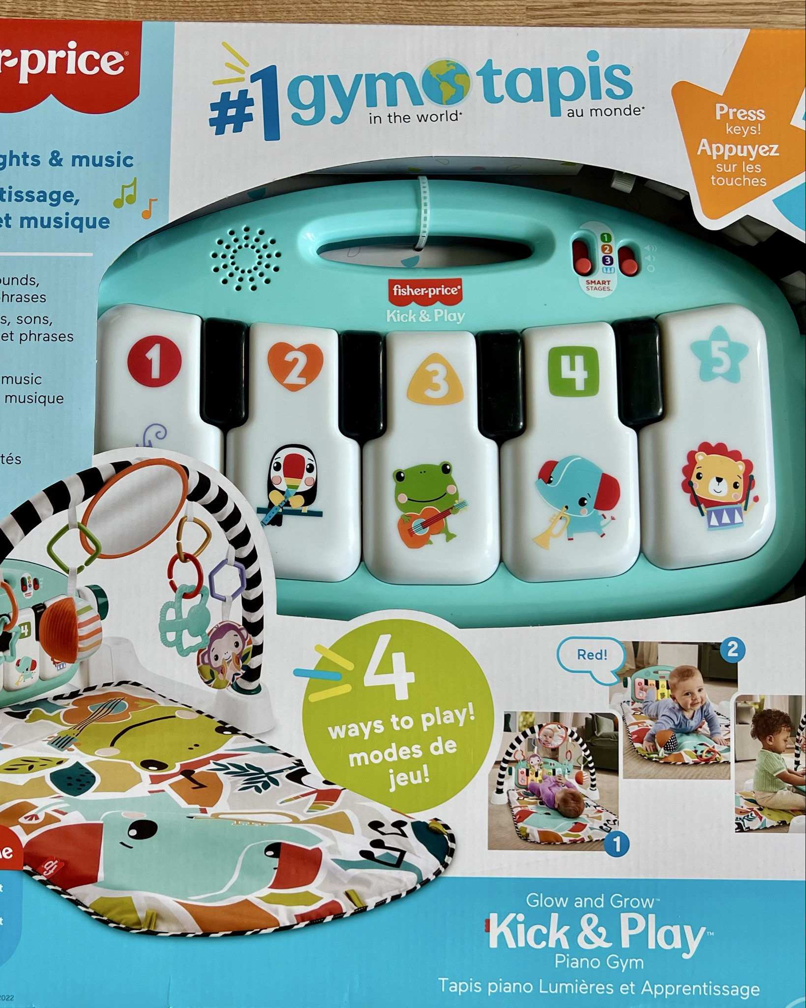 🎶 Playtime just got sweeter!
The Fisher-Price Glow & Grow Kick & Play Piano Gym is a newborn must-have 💙 With a cozy playmat, glowing piano, and 2 rattle maracas, it keeps little ones entertained while encouraging movement + music discovery 🎹🥁

Perfect for ages 0+ months → grows with your baby from tummy time to sit-and-play! 🌟


#LTKBaby #FisherPrice #NewbornMustHaves

#LTKsale #LTKcanada #LTKbaby