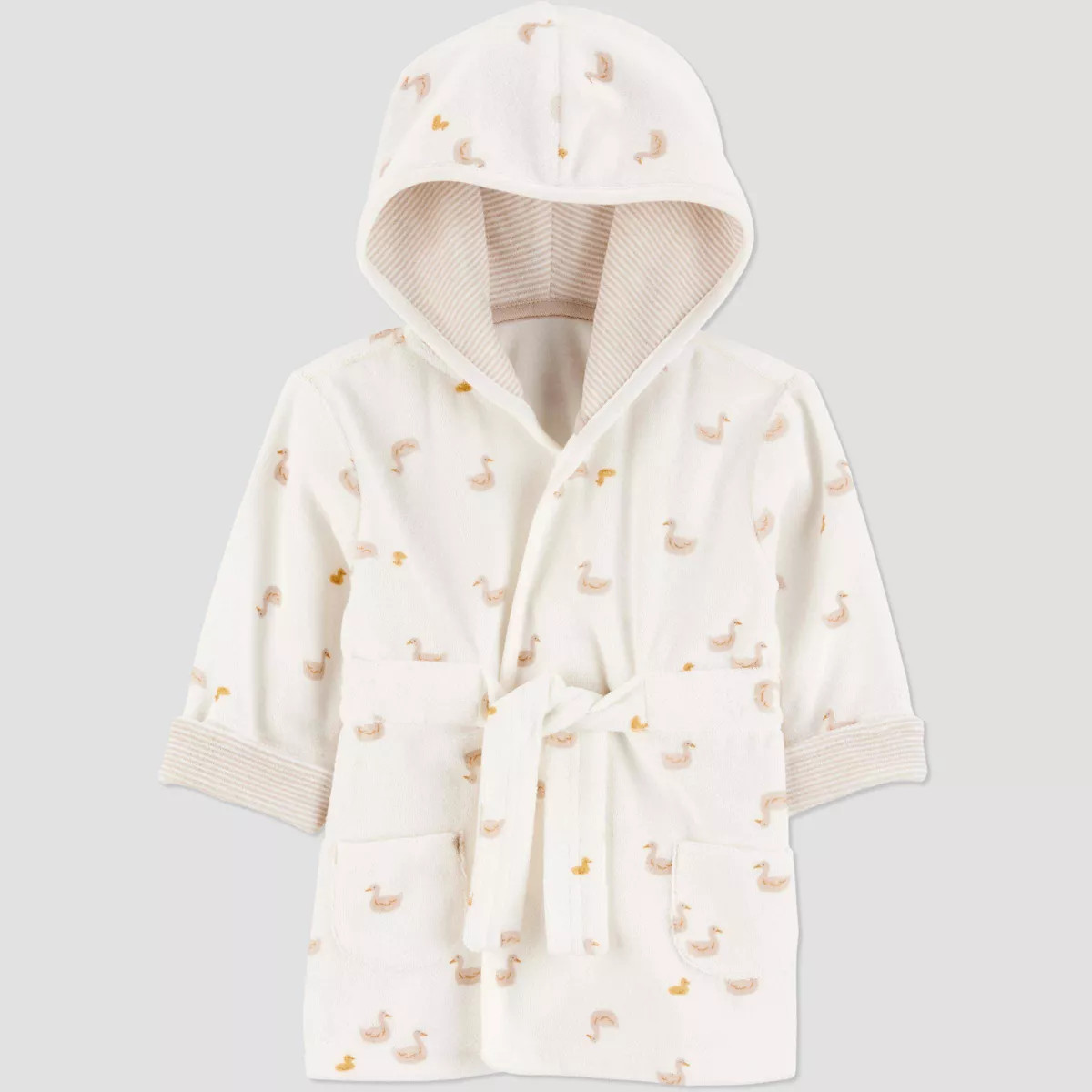 Carter's Just One You®️ Baby Duck Robe - Gray | Target