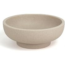 YMXYJM Large Decorative Bowl, Modern Resin Fruit Bowl for Kitchen Counter, Handmade Bowl for Home... | Amazon (US)