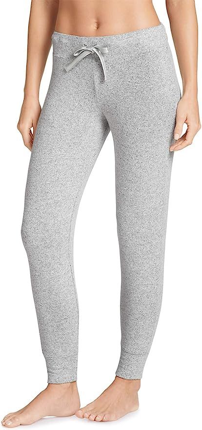 Jockey Women's Sleepwear Hot Cocoa Sweater Jogger, Mid Grey, 1XL | Amazon (US)