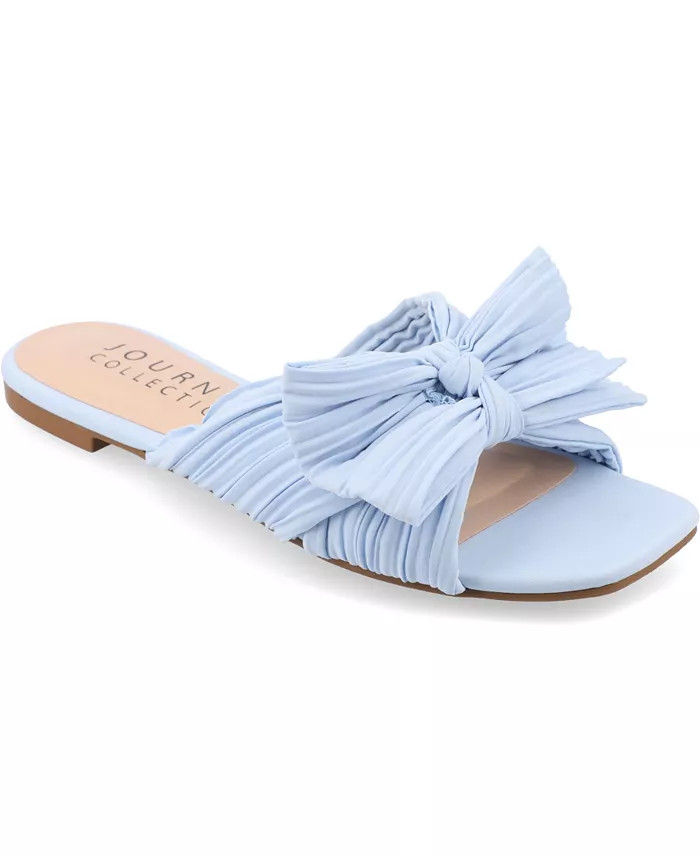 Journee Collection Women's Serlina Flat Sandals - Macy's | Macy's