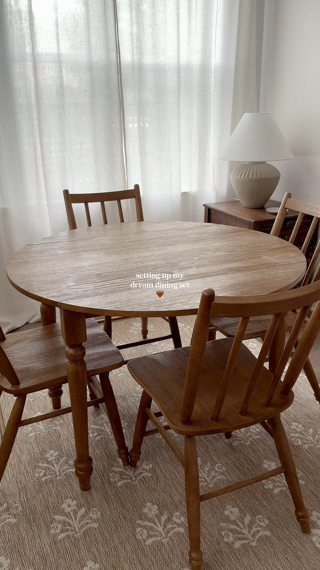 dining set from hearth and hand 🤎 

#LTKHome #LTKU #LTKselfcare