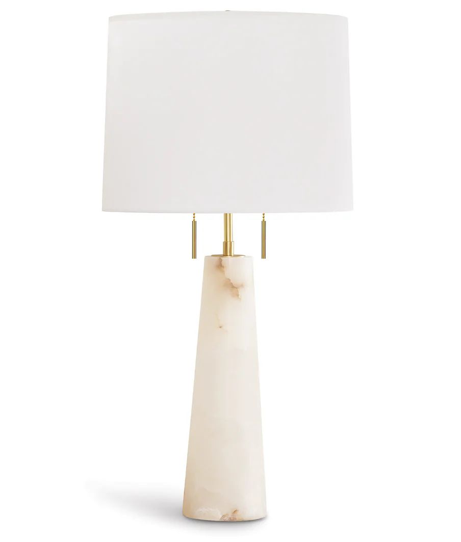 Southern Living Austen Alabaster Table Lamp | House of Blum